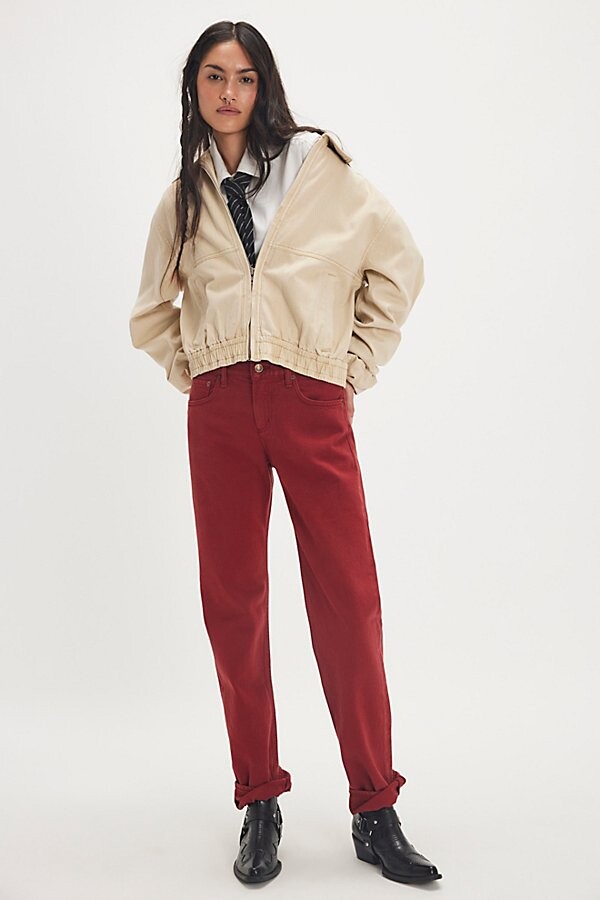 AGOLDE Low-Rise Slim Jeans