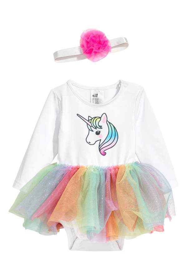 h and m unicorn dress