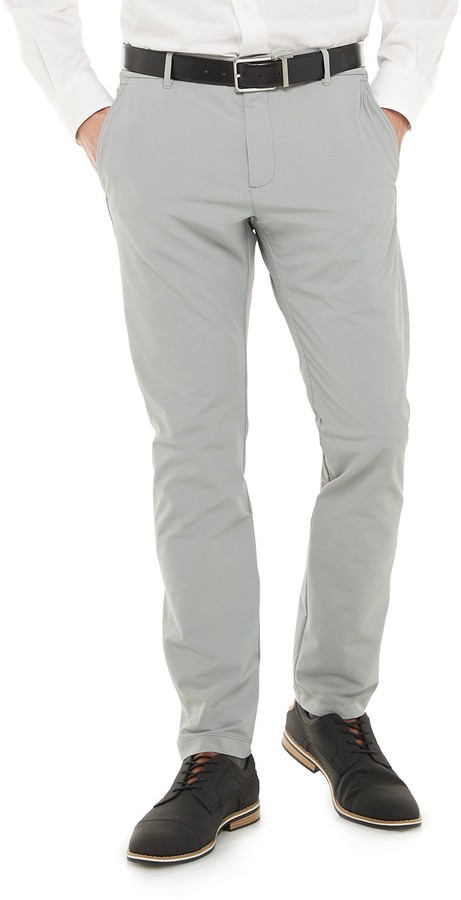 white slim fit chino pants mens