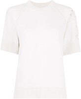 Thumbnail for your product : Barrie Fine-Knit Cashmere Top