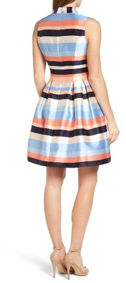 Vince Camuto Women's Pleated Fit & Flare Dress