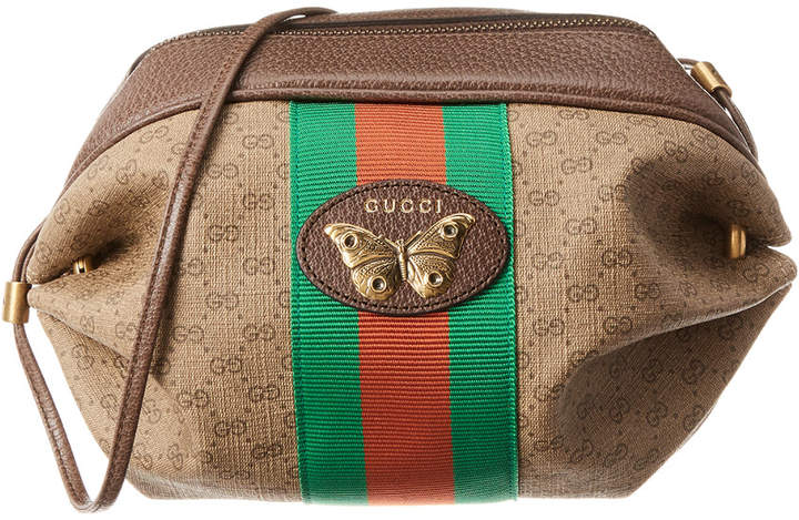 new candy gg supreme canvas mini crossbody bag