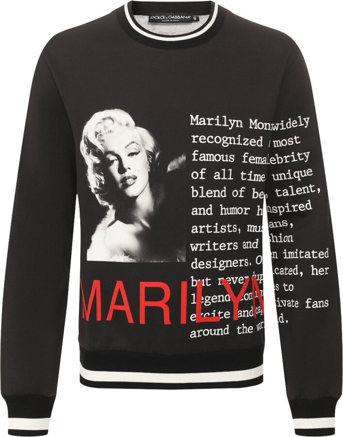 Dolce & Gabbana Marilyn Monroe Sweatshirt - ShopStyle