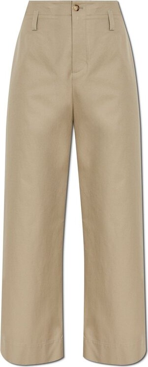 Alexander McQueen Straight-Leg Chino Trousers