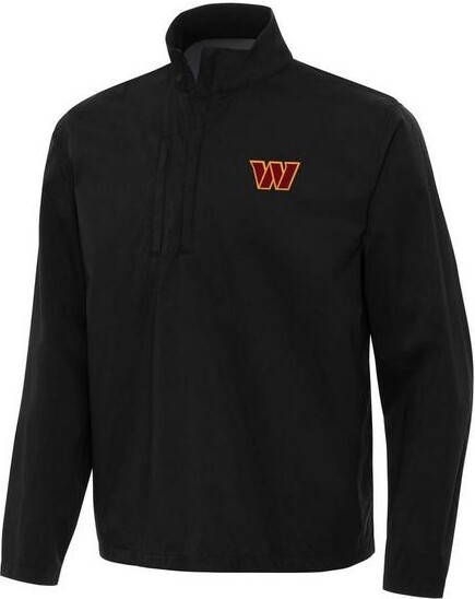 Washington Commanders Antigua Brisk 1/4 Zip Small Black