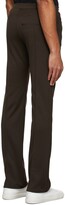 Thumbnail for your product : Courreges Brown Jersey Sport Track Pants