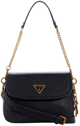 guess destiny shoulder bag black