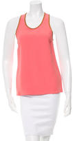 Thumbnail for your product : Jonathan Saunders Sleeveless Silk Top w/ Tags