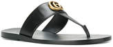 Thumbnail for your product : Gucci Double G thong sandals