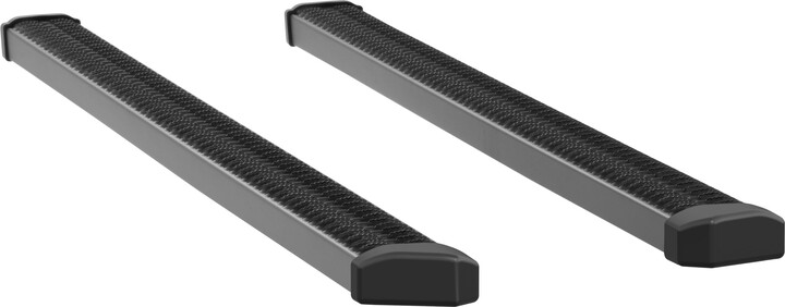 Luverne 416078-4055151 Slim Grip 78" Black Aluminum Truck Running Boards, Select Toyota Tundra