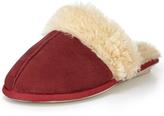 Thumbnail for your product : Sorbet Giraffe Imi Suede Mule Slippers