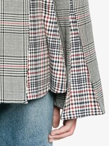 Thumbnail for your product : Rosie Assoulin Double Check Top With Flared Sleeves