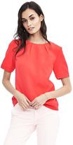 Thumbnail for your product : Banana Republic Short-Sleeve Darted Neckline Top