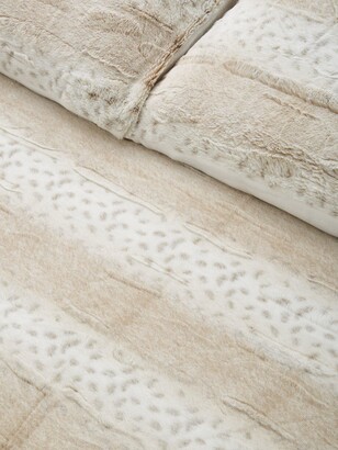 Very Snow Leopard Cuddly Fleece Duvet Cover Set