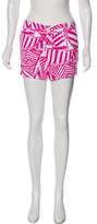 Thumbnail for your product : Lilly Pulitzer Mid-Rise Mini Shorts