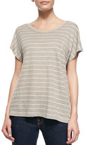 Thumbnail for your product : Joie Hanby Striped Short-Sleeve Top