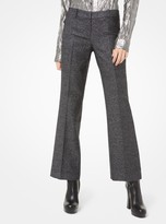 michael kors pants womens silver