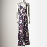 Thumbnail for your product : Vera Wang Simply Vera Satin Maxi Dress - Petite