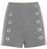 Chloé Embellished wool shorts 