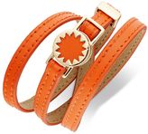 Thumbnail for your product : House Of Harlow Gold-Tone Leather Sunburst Wrap Bracelet