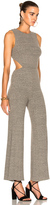 Thumbnail for your product : Enza Costa Rib Wrap Tie Jumpsuit