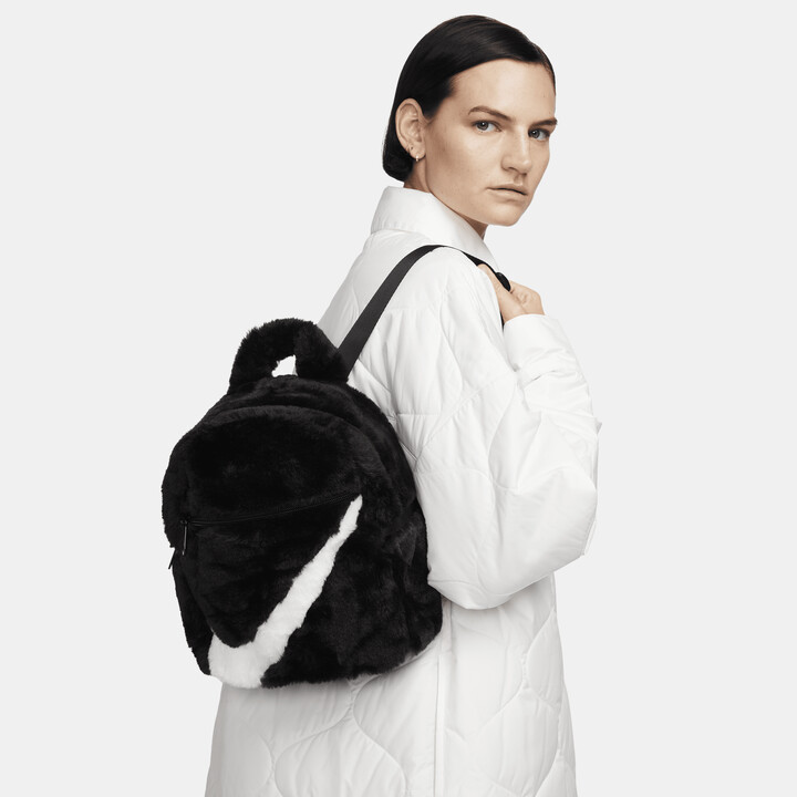 Nike Sportswear Futura Luxe Mini Backpack Black / Dark Smoke Grey -  CW9335-010