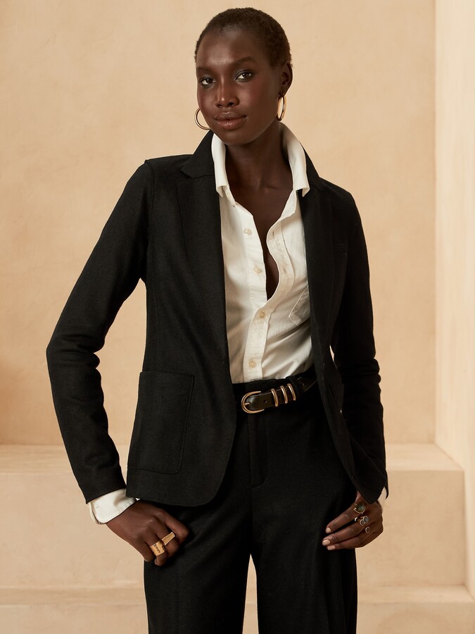 unstructured blazer womens