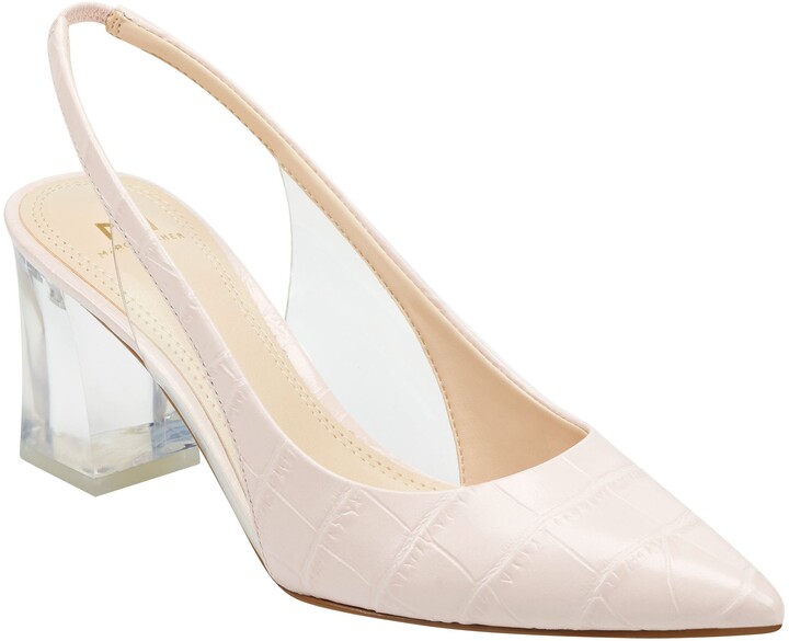 blush slingbacks