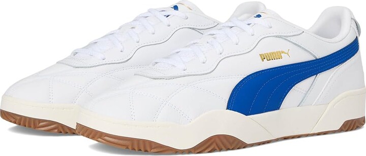 Puma Tifosi Lux Shoes Men's Snow Shoes White Team Royal/Gum : 10 D - Medium, Leather