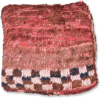 Etsy Berber Moroccan Kilim Pouf - 100% Wool & Cotton Handwoven Vintage Floor Cushion K606