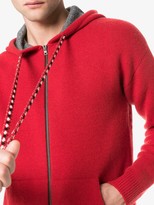 Thumbnail for your product : Alanui Bandana zip-up hoodie