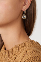 Thumbnail for your product : Foundrae Per Aspera Ad Astra 18-karat Gold, Quartz And Diamond Earring