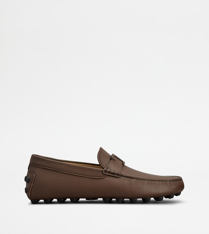 Tod's T Timeless Gommino Bubble Loafers in Leather