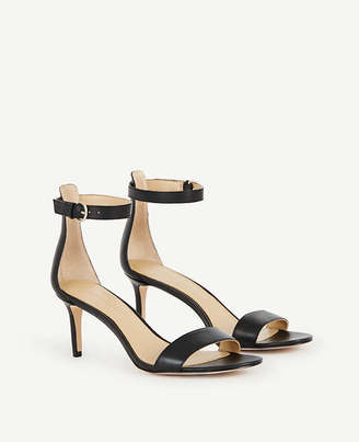Ann Taylor Kaelyn Leather Strappy Sandals