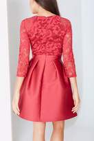 Thumbnail for your product : Little Mistress Vintage Styler Berry Lace Prom Dress