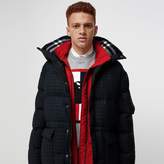 Thumbnail for your product : Burberry Check Wool Down-filled Hooded Jacket