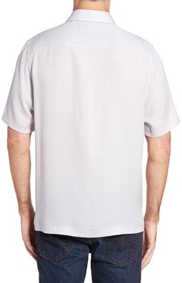 Nat Nast Men's Regular Fit Diamond Textured Sport Shirt