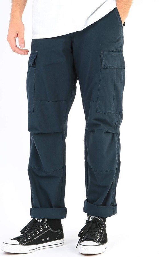 RouteOne Cargo Pants - Navy - ShopStyle Trousers
