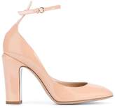 Valentino Nude ankle strap 108 Patent Leather pumps