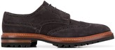 Thumbnail for your product : Kiton Lace-Up Suede Brogues