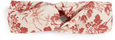 Thumbnail for your product : Gucci Herbarium print linen headband