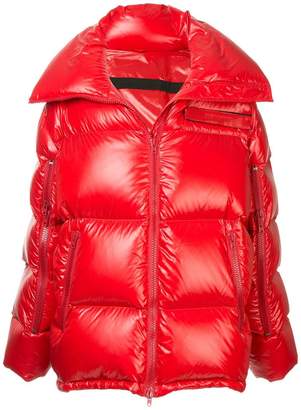 Calvin Klein zipped padded jacket