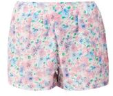 Thumbnail for your product : New Look White Pansy Print Shorts