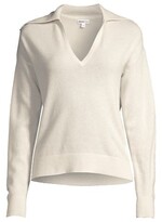 Thumbnail for your product : Minnie Rose Cashmere Sailor Collar Pullover