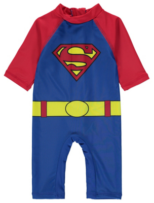 George Superman All in One Swimsuit