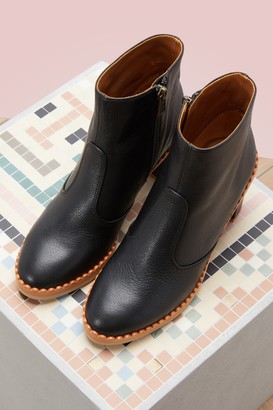 See by Chloe Boots Scalopped Stitching