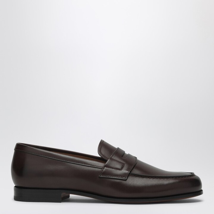 Church's Ebony leather Heswall loafer