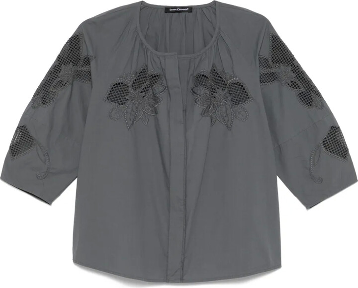 Luisa Cerano Cotton Blouse