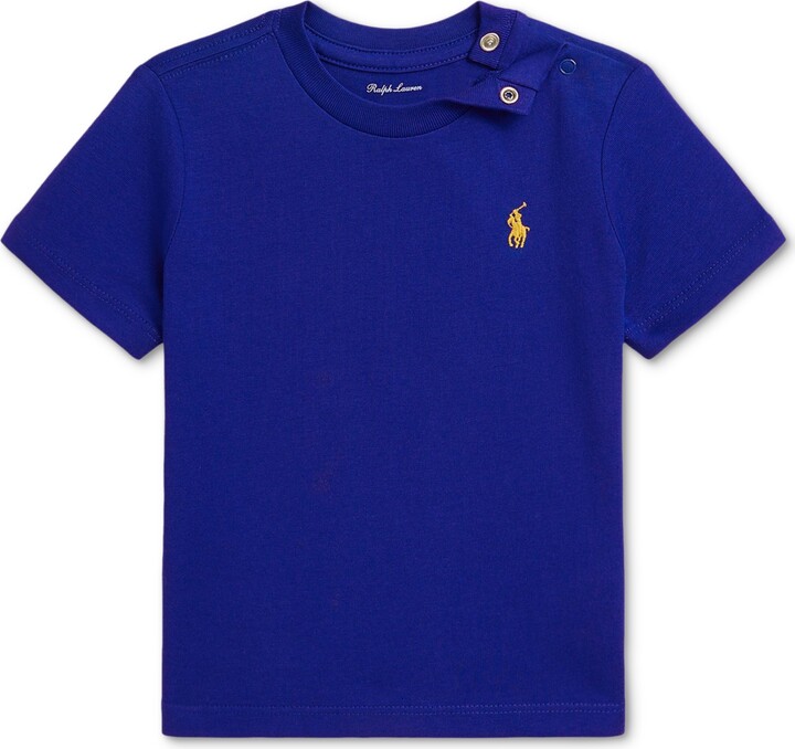 Polo Ralph Lauren Baby Boys Cotton Embroidered Pony T-Shirt