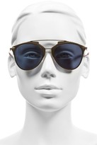 Thumbnail for your product : Christian Dior Women's Reflected 52Mm Brow Bar Sunglasses - Pink/ Blue/ Blue